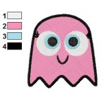 Pac Man and The Ghostly Adventures Pinky 03 Embroidery Design